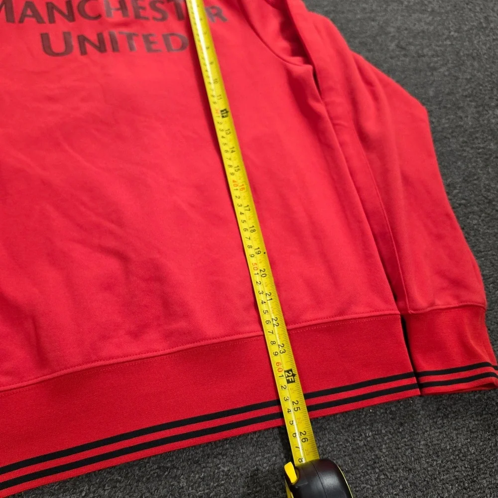Nike Manchester United Track Jacket Mens Small Red Soccer Football DHL Training